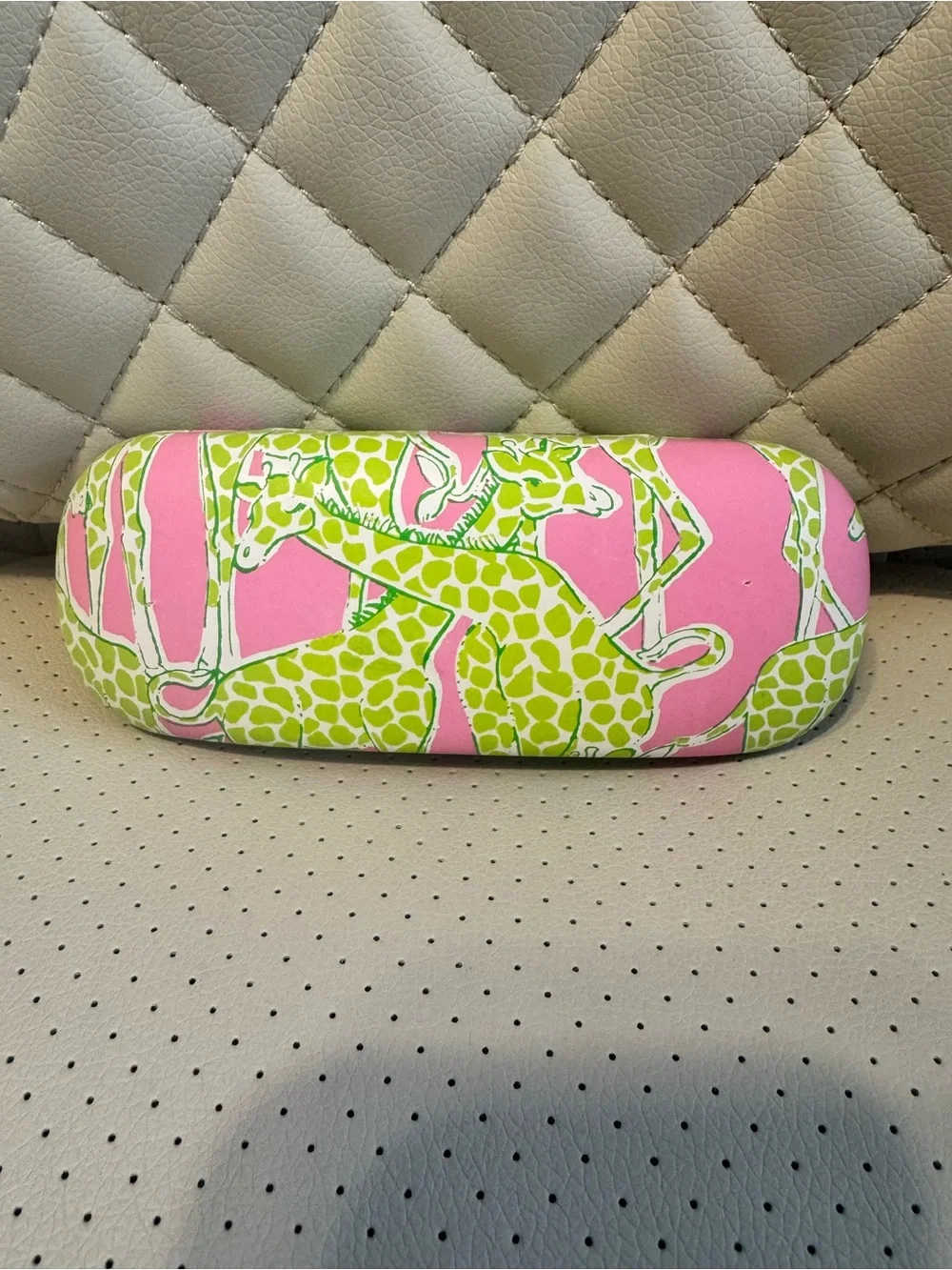 Set of 2 Lilly Pulitzer Eyeglasses Cases – Hard Shell – Pink – Sunglasses Case B